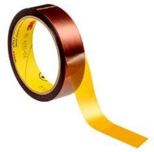3M™ 5419 Hochtemperatur Polyimid-Klebeband, Gold, 25,4 mm x 33 m, 0,07 mm