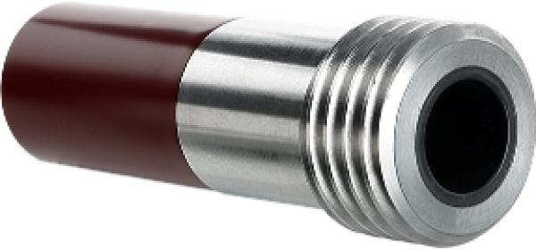 3M™ Borcarbid Düse, 0080/1400 LGBA, Laval Design, Gewinde, ID 8 x AD 50.5 x L 140 mm, Konus 24 mm