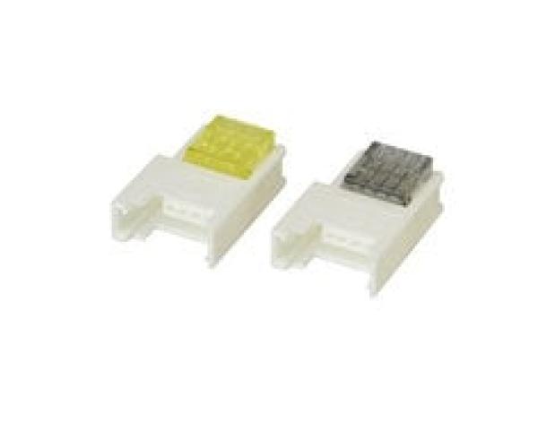 3M™ Mini-Clamp Socket 37B03-C206-W00 MB, Weiss/Grau, 100 Stück/Karton