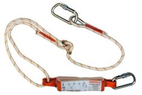 3M™ Protecta® Sanchoc™ Falldämpfendes Verbindungsmittel, Kernmantelseil, Einzelstrang, einstellbar bis 2 Meter, AE525