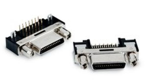 3M™ 12226-1100, Stecker SDR Steckerbuchse, 180° gerade, 26-pol, 122 Serie, 0,8 mm, 0,76 µm Au