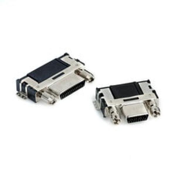3M™ 12226-1150, Stecker SDR Steckerbuchse, 180° gerade, 26-pol, 122 Serie, 0,8 mm, 0,76 µm Au