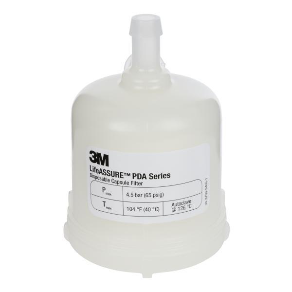 3M™ LifeASSURE™ PDA Series Filter Capsule, PDA020C01BAG1, 2.5 in, 0.2 µ, 1/Case