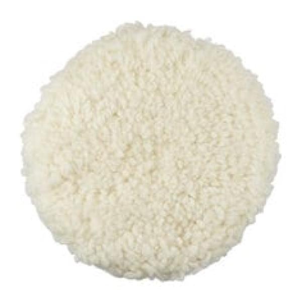 3M™ Lammfell-Polierteller, doppelseitig, Weiß, 203 mm, 05704
