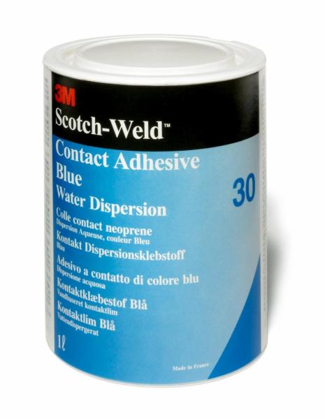 3M™ Fastbond™ Dispersionsklebstoff auf Polychloroprenbasis 30NF, Blau, 1 L