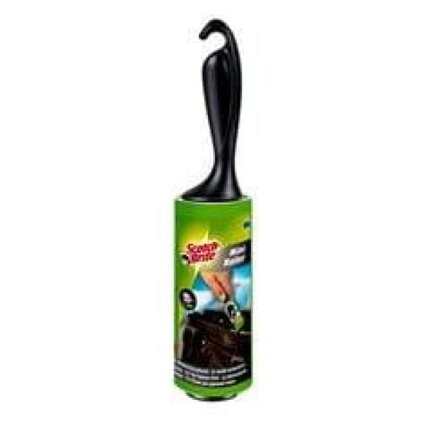 Scotch-Brite™ Mini-Fusselroller Travel 836R MINI-30EU, schwarz, 1 Stück à 30 Blatt