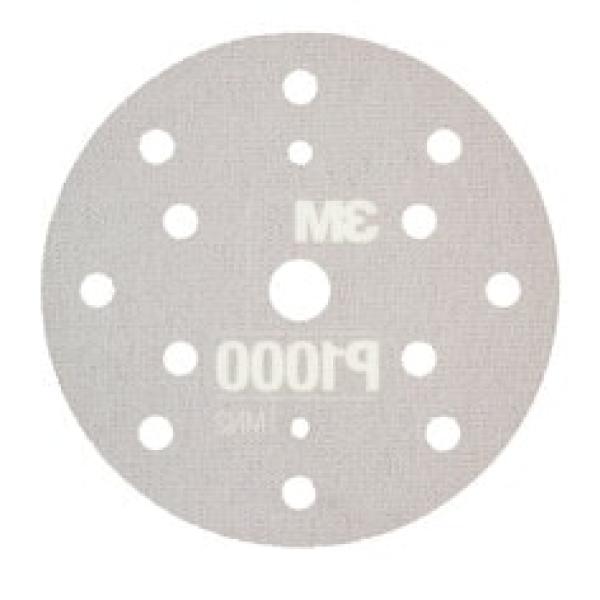 3M™ Hookit™ Flexible Schleifscheibe 270J, 150 mm, 15-fach gelocht, P1000, 34421