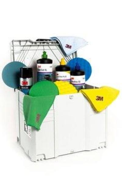 Quick Connect 3M™ Perfect-It™ Farbsystem-Box, Anthrazit, 1 Stück / Kleinpackung
