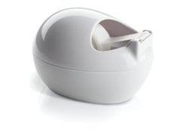 Scotch™ Karim Rashid Tischabroller, weiß + Scotch® Magic™ Klebeband, 19 mm x 7,5 m, 1 Rolle/Packung