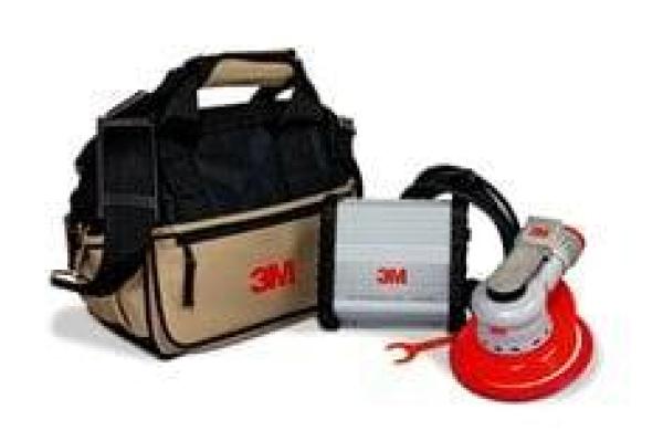 3M™ Einhand-Elektro-Exzenterschleifer Serie Elite Kit, 150 mm, externe Absaugung, 5 mm Schleifhub, 5/16" Gewinde