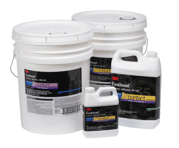 3M™ Fastbond™ Dispersionsklebstoff auf Polychloroprenbasis 2000NF, Blau, Set, 200 L Basis + 20 L Aktivator