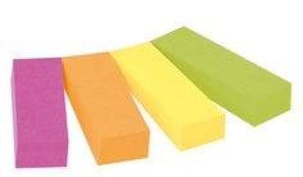 Post-it® Page Marker, Cape Town Collection, 15 mm x 50 mm, 4 Blöcke/Packung