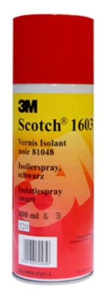Scotch® 1603 Isolierlack, Schwarz, 400 ml