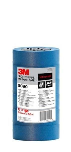 3M™ Malerabdeckband 2090 „Multi-Surface“ , 36 mm x 50 m, 6 Rollen/Packung