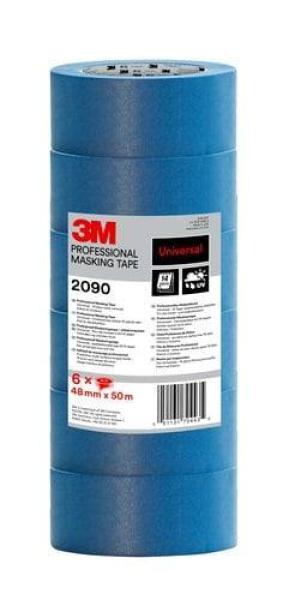 3M™ Malerabdeckband 2090 „Multi-Surface“, 48 mm x 50 m, 6 Rollen/Packung