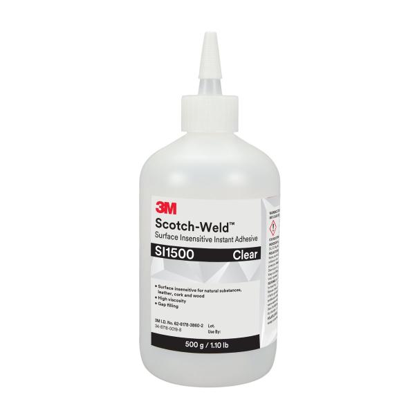 3M™ Scotch-Weld™ Cyanacrylat-Klebstoff SI1500, Transparent, 10 x 20 g