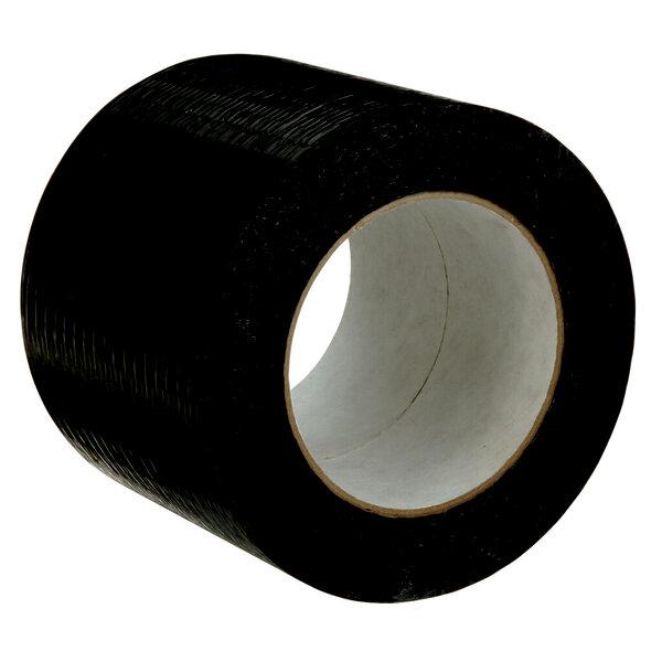 3M™ Woven Patch Tape 442B, Black, 99 mm x 50 m, 15 rolls per case