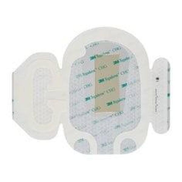 3M™ PICC/CVC Fixierplatte + 3M™ Tegaderm CHG, 1879R-2100, 10 cm x 15.5 cm, 20 Stück/Karton