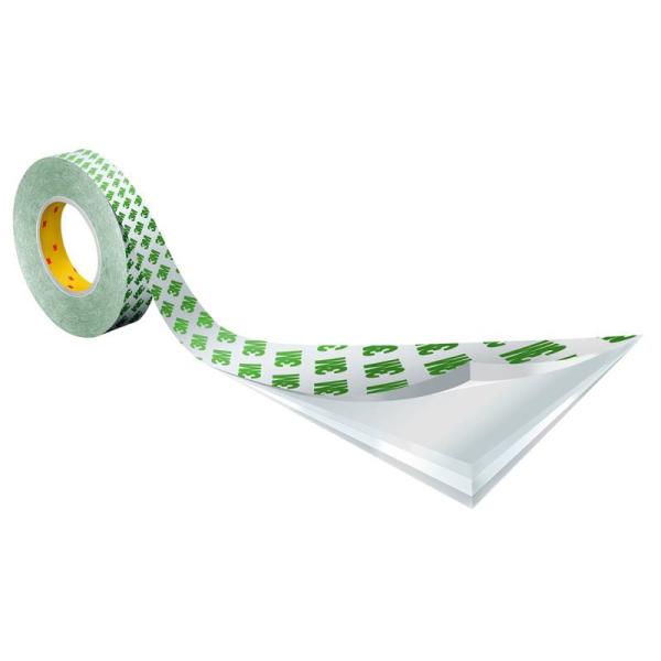 3M™ Doppelseitiges Klebeband mit Polyester-Träger 55256, Transparent, 1200 mm x 200 m, 0,05 mm