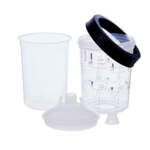 3M™ PPS™ Deckel- und Innenbecher Kits, 400 ml, 200 µm, 16112