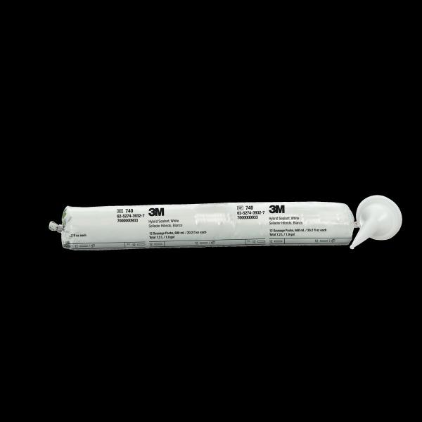 3M™ Kleb- und Dichtmasse auf Basis Silan-modifizierter Polymere 740UV, Weiß, 600 ml