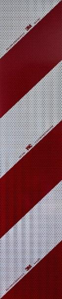3M™ Container-Warnmarkierung 823i, Rot/Weiß, Anwendungspaket, 141 mm x 705 mm