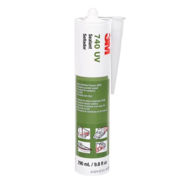 3M™ Kleb- und Dichtmasse auf Basis Silan-modifizierter Polymere 740UV, Weiß, 290 ml