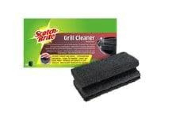 Scotch-Brite® Grill Cleaner Synthetik-Griffschwamm GCNS1, schwarz, 1 Stück