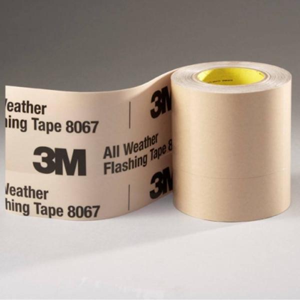 3M™ Flexibles Dehnbares Dichtband mit geteiltem Schutzpapier 8067E FAST-F, Braun, 200 mm x 25 m, 0.25 mm, 50/50 Split