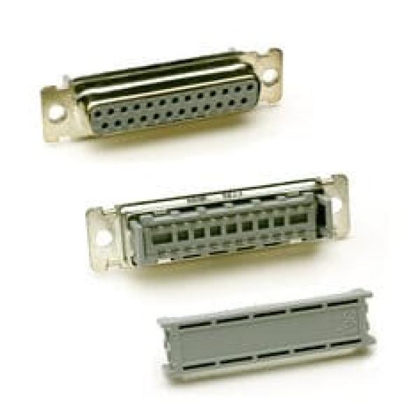 3M™ 8325-6000, Buchsenstecker für die Kabelmontage, D Sub, 25-polig, 8300 Serie, 2,54 mm, 0,76 µm Au