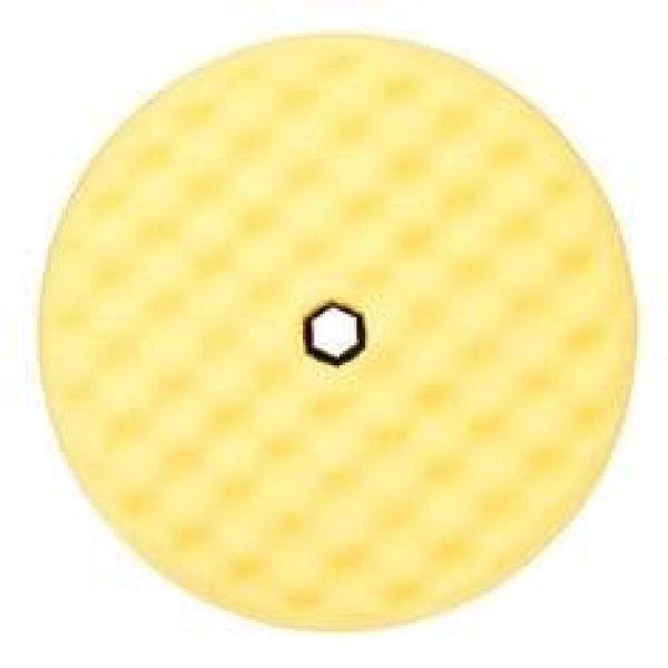 3M™ Perfect-It™ Polierschaum, Quick Connect, doppelseitig genoppt, gelb, 216 mm, 50875