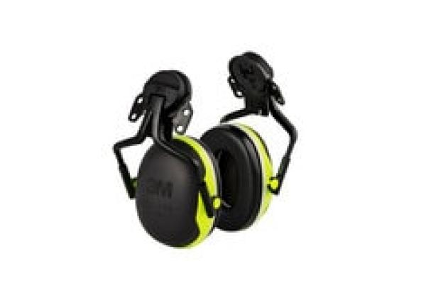 3M™ PELTOR™ Kapselgehörschützer, Warnfarbe, Helmbefestigung, X4P5