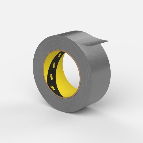 3M™ Universelles Gewebeklebeband 2903, Schwarz, 1350 mm x 50 m