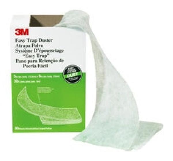 3M™ Reinigungsvlies Easy Trap, Weiß, 203 mm x 38,1 m, 1 Rolle/Karton