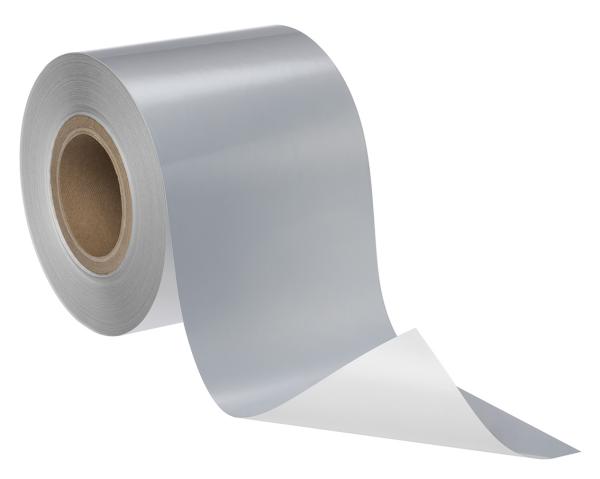 3M™ Polyesterfolie für den Thermotransferdruck 7872, Platin glänzend, Jumbobreite, Variable Rollenabmessung