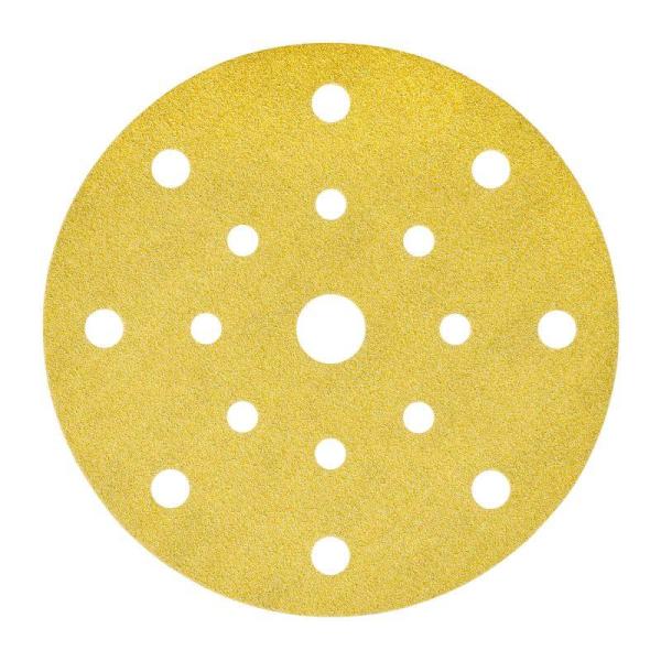 3M™ Hookit™ Schleifscheibe 255P, 150 mm, 17-fach gelocht, P320, 51662