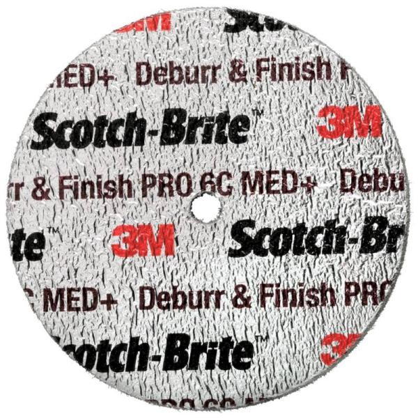 Scotch-Brite™ Deburr and Finish Pro Kompaktscheibe DP-UW, 152 mm x 25 mm x 25 mm, 8C CRS+