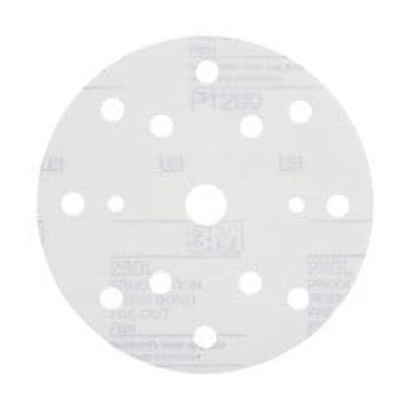 3M™ Hookit™ Schleifscheibe 260L, 150 mm, 15-fach gelocht, P1200, 51054