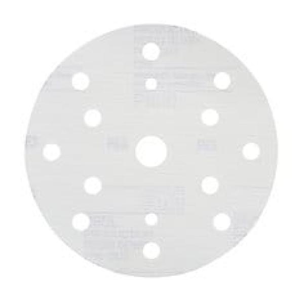 3M™ Hookit™ Schleifscheibe 260L, 150 mm, 15-fach gelocht, P600, 51057