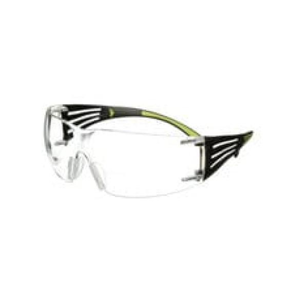 3M™ SecureFit™ 400 Reader Schutzbrille, schwarz/grüne Bügel, Antikratz-/Anti-Fog-Beschichtung, transparente Scheibe mit +2,5 Stärke, SF425AS/AF-EU, 20 pro Packung