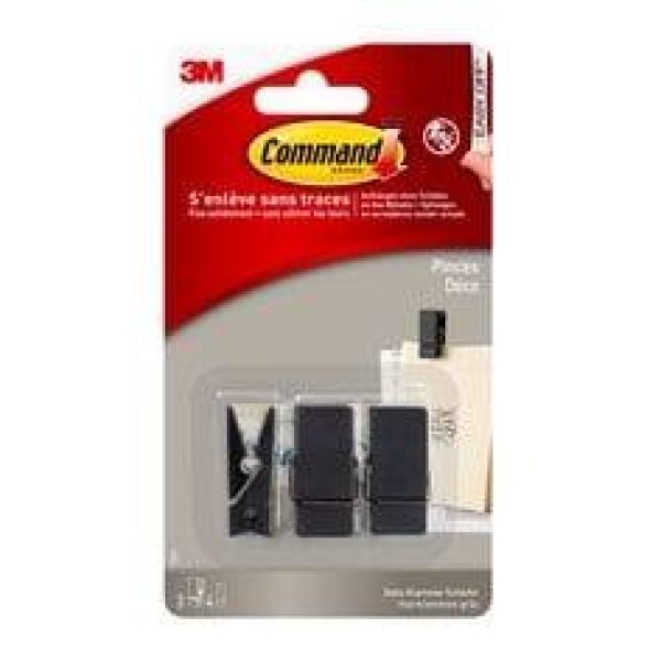 Command™ Deko-Klammern, Schiefer, 17089S
