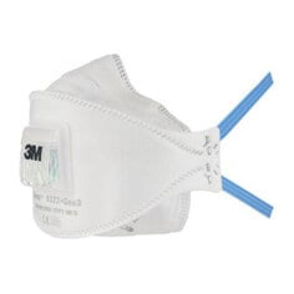 3M™ Aura™ Partikelmaske, FFP2, mit Ventil, Großpackung, 9322+Gen3