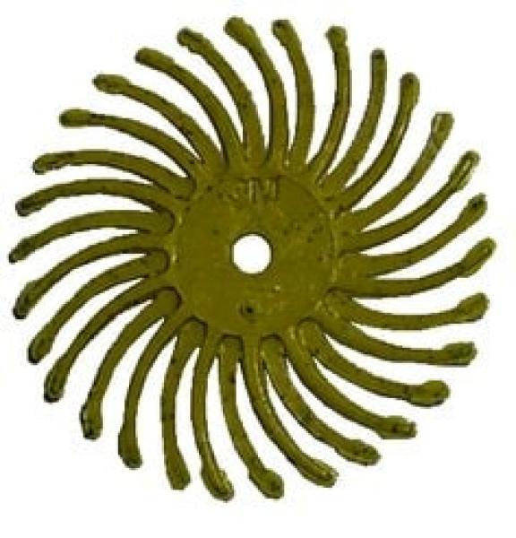 Scotch-Brite™ Radial Bristle Brush RB-ZB, weiß, 19 mm, 1,0 mm, P120, Typ C