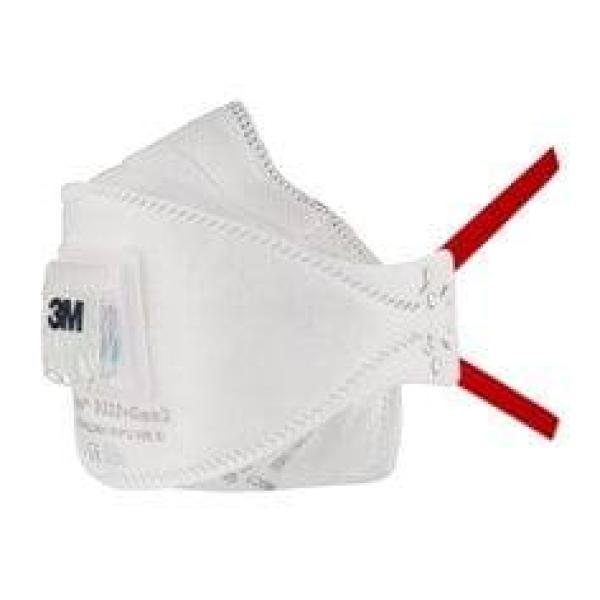 3M™ Aura™ Partikelmaske, FFP3, mit Ventil, Großpackung, 9332+Gen3