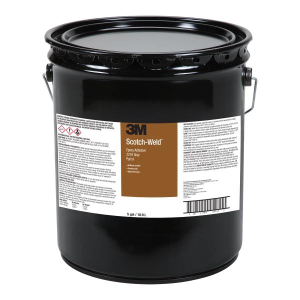 3M™ Scotch-Weld™ 2-Komponenten-Konstruktionsklebstoff auf Epoxidharzbasis DP2216, Grau, Teil A, 20 L