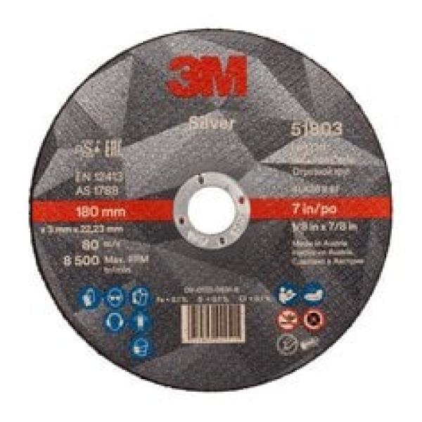 3M™ Silver Trennscheibe, T41, 180 mm x 3,0 mm x 22 mm