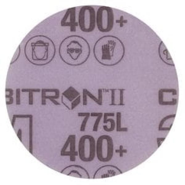 3M™ Cubitron™ II Hookit™ Filmscheibe 775L, 75 mm, 400+, ungelocht