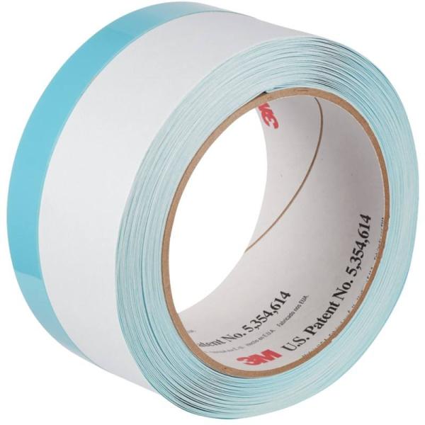 3M™ Perforiertes Lift‘n Stick Abdeckband, Silber, 50,8 mm x 10 m, Einstecktiefe: 15 mm, 06348