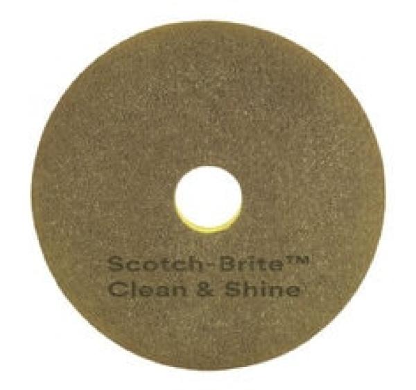 3M™ Scotch-Brite™ Clean & Shine Maschinenpad, 460 mm, 5 Stück / Karton