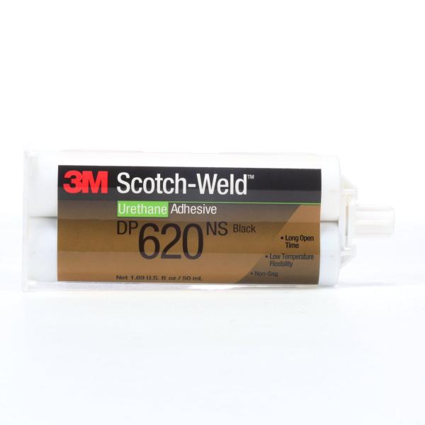 3M™ Scotch-Weld™ 2-Komponenten-Konstruktionsklebstoff auf Polyurethanbasis DP620NS, Schwarz, 48.5 ml